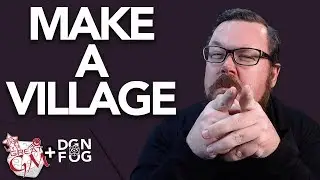 How to Build a Complete Village From The Ground Up! - Fantasy Map Making