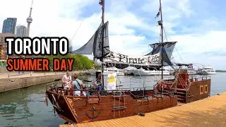 Downtown Toronto Summer Day May 2021 Canada