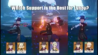 Testing Support Characters for Lyney! (in Mono Pyro teams)... | Genshin Impact