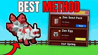 How To Farm Zen Coins FAST In Grow A Garden! (Grow A Garden Zen UPDATE!)