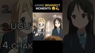 Ranking Anime Brainrot Moments☠️... The Last One Will Make You Laugh