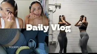 VLOG: Get ready with us for glutes & hammies workout
