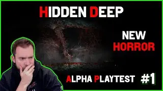 HIDDEN DEEP - Atmospheric sci-fi action horror - Early Access Playtest [4K EN Part 1]