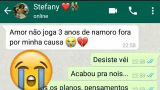 ELA TRAIU ELE OLHA O QUE ELE FEZ...😔💔
