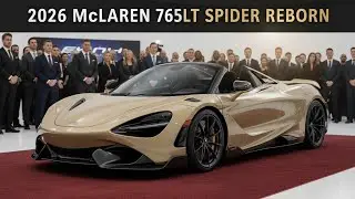 2026 McLaren 765LT Spider Reborn 😱 | Ultra-Rare Open-Top Supercar Revealed