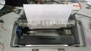 EPSON LX310,LQ310 TEST PRINT EPSON DMP SELF TEST PRINT