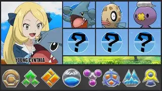 Young Cynthia Pokemon Team (If Cynthia flash back Sinnoh Region)