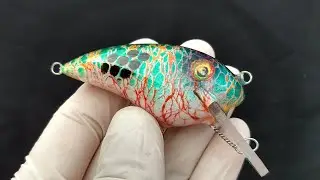 Como fazer uma isca artificial de fundo, com barbela! (Handmade lure)