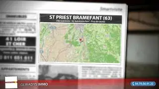 Maison T4 &agrave; vendre, St Priest Bramefant (63), 140000&euro;