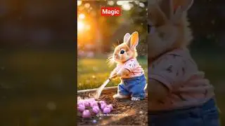 #RABBIT'S MAGICAL FLOWERS#cute #love ##ANIMATION