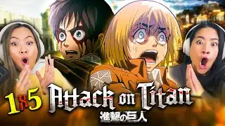 WTF JUST HAPPENED?! 🫨 Attack on Titan Season 1 Episode 5 | Reaction & Review