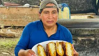 Asi se hacen los platanos fritos en manteca de chancho acompa&ntilde;ados con queso fresco