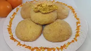 Healthy Orange Cookies Recipe |Cook with Bene