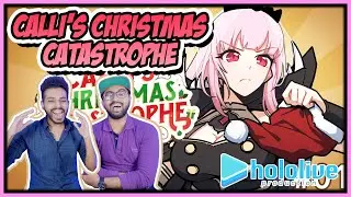 HOLOLIVE - CALLI'S CHRISTMAS CATASTROPHE (1-3) REACTION (COMIC VIDEO)