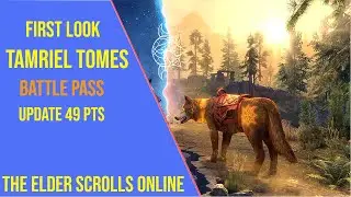 ESO Tamriel Tomes Battle Pass First Look in Update 49 PTS!