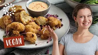 Knusprige Blumenkohl Wings - Schnell, einfach & super lecker! [Rezept]