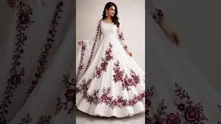 Luxury Floral Cutwork Gown Design | Custom Made Bridal Dress 🤍🌹 #cutwork #viral