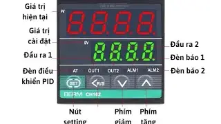 Đồng hồ nhiệt CH102 BERM