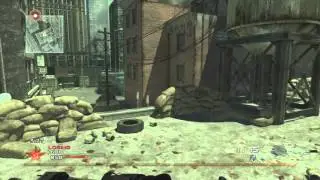 MW2 quick scoping gameplay