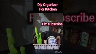 Diy Organizer for kitchen #kitchen diy #craft #ytshorts #homedecor #creative #Shorts #ytshorts