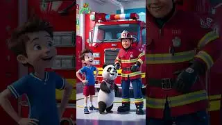 A Visit to the Fire Station! 🚒 Fire Safety Tips for Kids with Izzy & Ping | Fun Learning Adventure