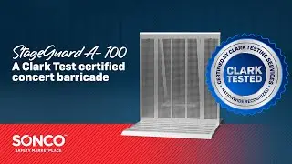 StageGuard A- 100 | A Clark Test certified concert barricade