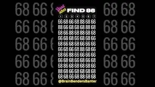 Can You Solve this MIND-BLOWING Brain Teaser in 7 Seconds? #shorts