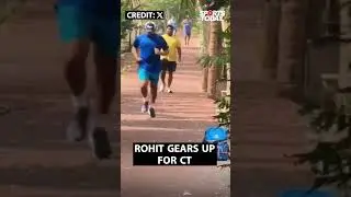 Rohit Sharma working on his fitness ahead of CT 2025 | Sports Today