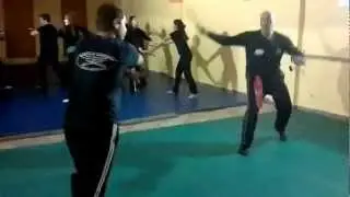 Allenamento di Paranza Corta (Coltello Siciliano) M&deg; Carmelo Tangona - I Figli Dell'Etna