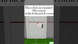 How TO Make A Detailed Door In Bloxburg!!