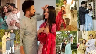 Pakistani actress & actors eid dresses pic 2022- pakistani celebrities on eid day