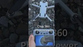 😎How to use 360 Photo Viewer on your DJI Mini 4 Pro! 🚀 #dji #drone