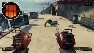 BLACK OPS 4 BLACKOUT RAYGUN GAMEPLAY - Bo4 Blackout Ray Gun Zombie Kill