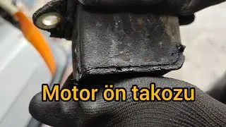 Renault 9 Broadway motor &ouml;n takozu değişimi nasıl yapılır.