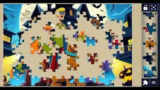  Fred Daphne Velma Shaggy and Scooby‑Doo //Mind Fresh Puzzle palace//Puzzle Art 😍//