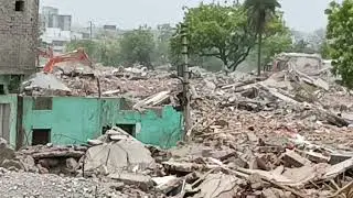 Akbar Nagar Lucknow encroachment removed