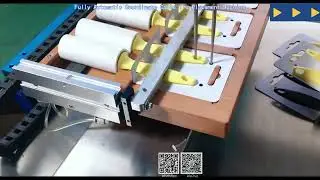Fully Automatic Coordinate Cable Tie Placement Machine