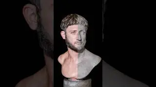 Portrait of a medicus Marcus Modius Asiaticus Brought To Life Using AI. Asia Minor, 2nd cent. CE