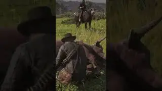 BONJOUR ??? OK JOHN PAS DE PROBL&Egrave;ME 🤣 #gaming #reddeadredemption2 #bugs #arthurmorgan #johnmarston