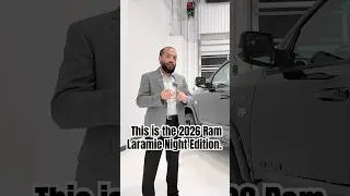 2026 Ram 1500 Laramie Night Edition Review | Walkaround #shorts