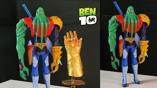 How to make Vilgax from Ben 10 Alien force Vilgax Attack | DIY figure |