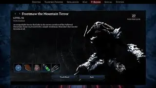V Rising 1.1 | Brutal Frostmaw the Mountain Terror, Frost Servants