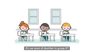 Animatie met uitleg over mavo/vmbo.