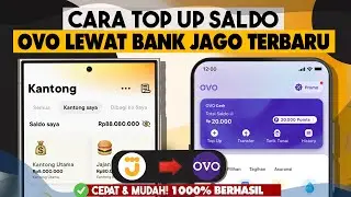 Cara Top up Saldo OVO Lewat Bank Jago | Transfer Bank Jago ke OVO