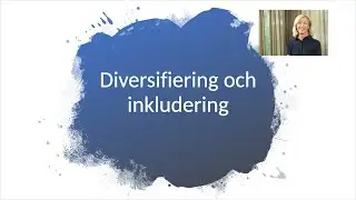 En minut om - Diversifiering och inkludering