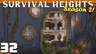 Magnificent Mountainside Semi-Auto Smelter | Minecraft Amplified Hardcore - Survival Heights [S2 32]