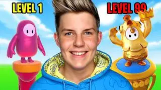 🔴 Can We Go NOOB to HACKER in Fall Guys!? 🟡 Prezley