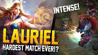 Arena of Valor [Road to Conqueror] HARDEST MATCH EVER!! Lauriel Gameplay