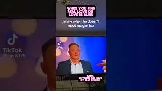 When Jimmy meets Megan Fox and Chelsea on love is blind - do you think their relationship will last