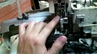 Ajuste de barra de aguja de la overlock industrial